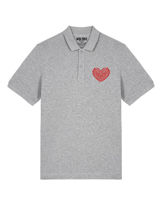 Polo Brodé "Corazon"