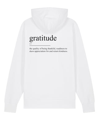 Hoodie Classic Brodé "Gratitude"