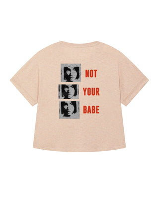 T-shirt Oversize "Not Your Babe"