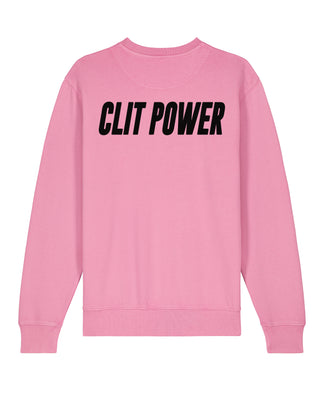 Sweatshirt Vintage Brodé "Clit Power"