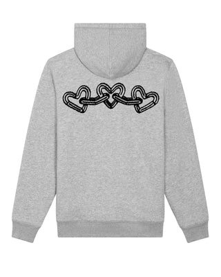 Hoodie Sherpa Brodé "Chains"