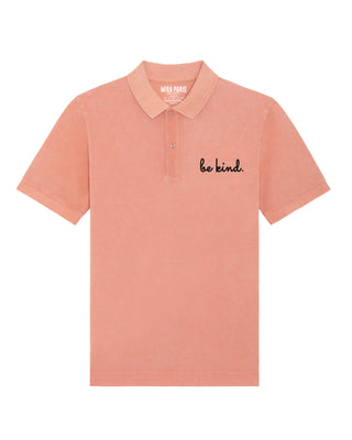 Polo Vintage Brodé "Be Kind"