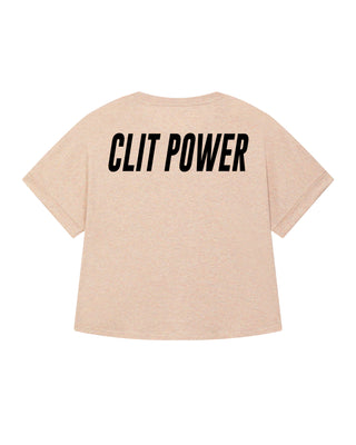 T-shirt Oversize "Clit Power"