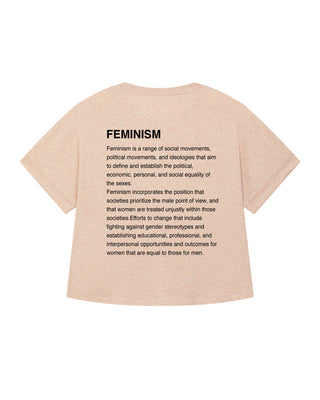 T-shirt Oversize "Feminism"