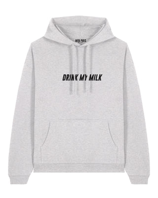 Hoodie Oversize Brodé "Drink My Milk"