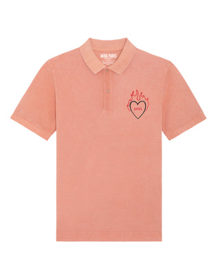 Polo Vintage Brodé "Lover"