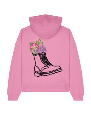 Cropped Hoodie "Boots"