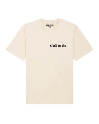 T-shirt Classic Brodé "C'est La Vie"