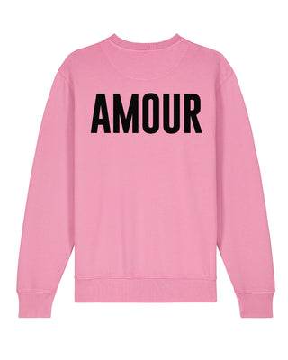 Sweatshirt Vintage Brodé "Amour"