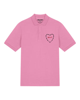 Polo Classic Brodé "Amour"