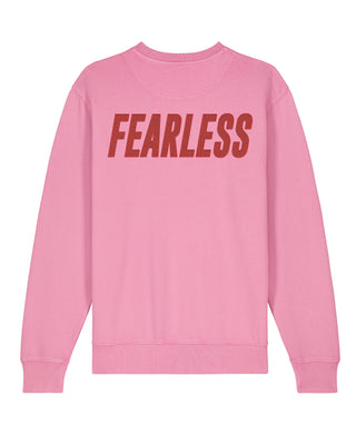 Sweatshirt Vintage Brodé "Fearless"