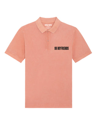 Polo Vintage Brodé "99 Boyfriends"