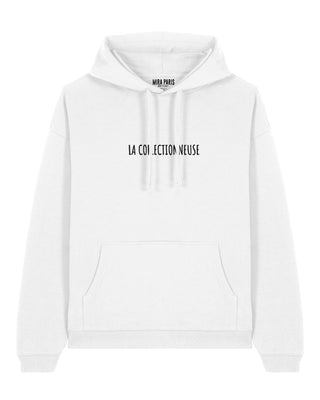 Hoodie Oversize Brodé "La Collectionneuse"