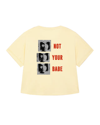 T-shirt Oversize "Not Your Babe"