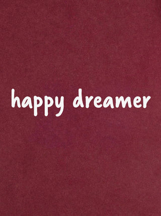T-shirt Roll Up Brodé "Happy Dreamer"