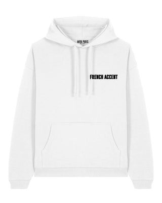 Hoodie Oversize Brodé "French Accent"