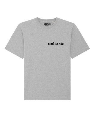 T-shirt Classic Brodé "C'est La Vie"