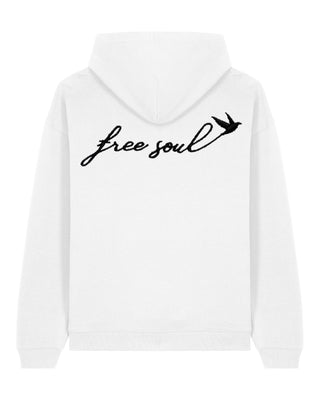 Hoodie Oversize Brodé "Free Soul"