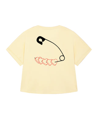 T-shirt Oversize "Heart Pins"