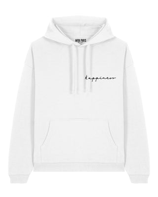 Hoodie Oversize Brodé "Happiness"