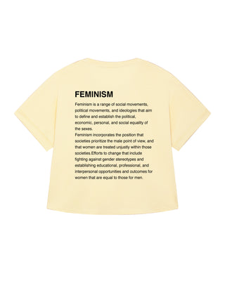 T-shirt Oversize "Feminism"