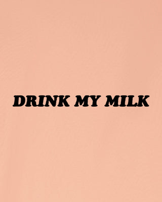 T-shirt Classic Brodé "Drink My Milk"