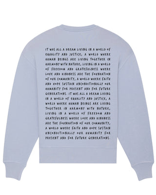 Sweatshirt Oversize "It Was All a Dream"