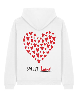 Hoodie Oversize Brodé "Sweet Heart"