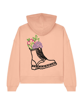 Cropped Hoodie "Boots"