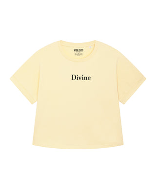 T-shirt Oversize Brodé "Divine"