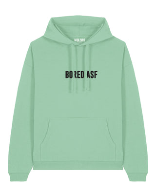 Hoodie Oversize Brodé "Bored ASF"