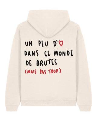 Hoodie Oversize Brodé "Brute"