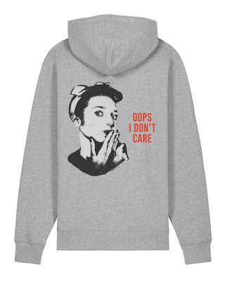 Hoodie Classic "Oops I Don't Care"