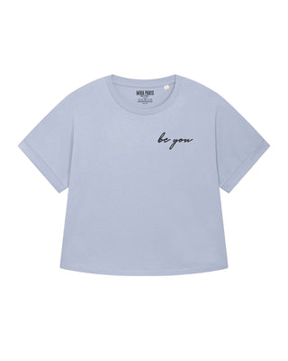 T-shirt Oversize Brodé "Be You'