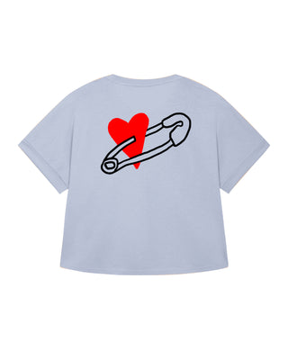 T-shirt Oversize "Coeur Pins"