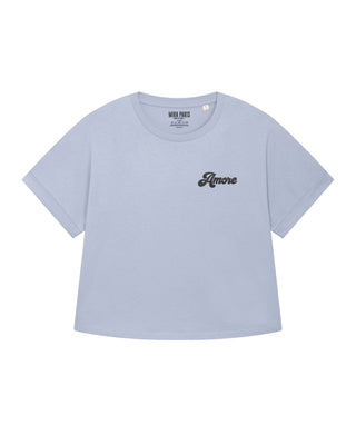 T-shirt Oversize Brodé "Amore"