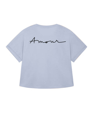 T-shirt Oversize  Imprimé au Dos "Amour"