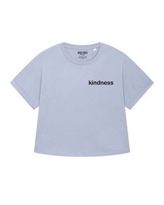 T-shirt Oversize Brodé "Kindness"