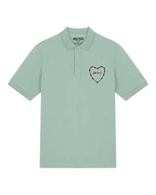 Polo Classic Brodé "Amour"