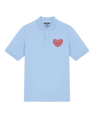Polo Brodé "Corazon"