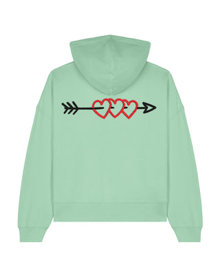 Cropped Hoodie "Arrow"