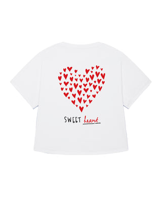 T-shirt Oversize "Sweet Heart"