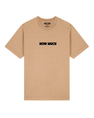 T-shirt Classic Brodé "How Much"