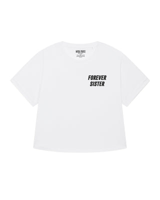 T-shirt Oversize Brodé "Forever Sisters"