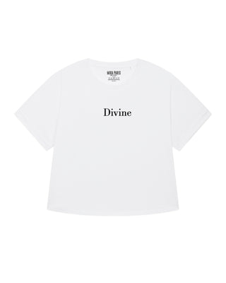 T-shirt Oversize Brodé "Divine"