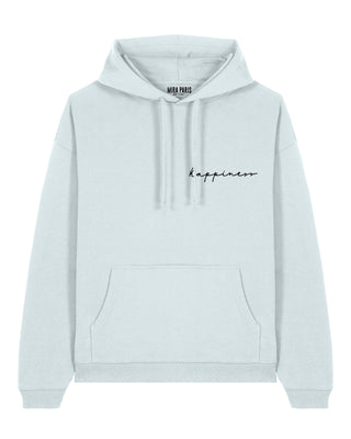 Hoodie Oversize Brodé "Happiness"