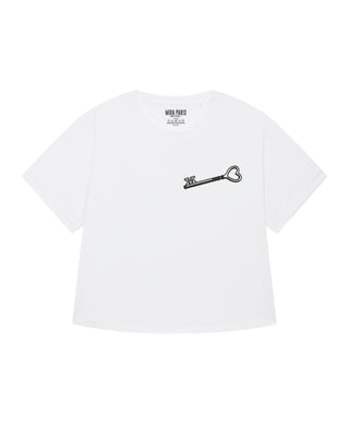 T-shirt Oversize Brodé "M Key"