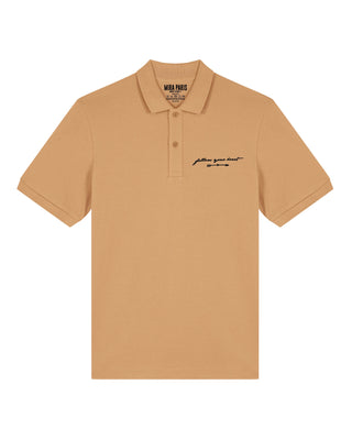 Polo Brodé "Follow Your Heart"
