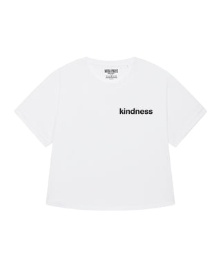 T-shirt Oversize Brodé "Kindness"