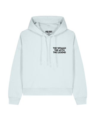 Cropped Hoodie Brodé "Legend"